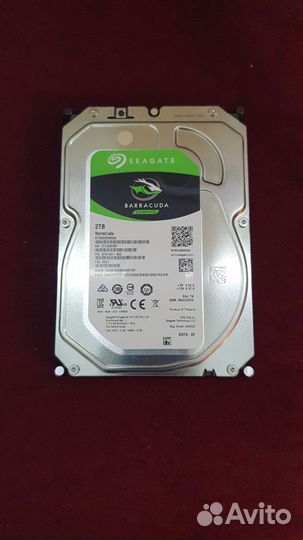 2 тб Жёсткий диск Seagate BarraCuda