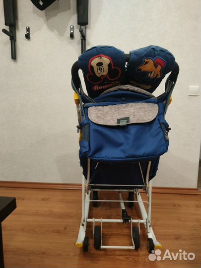 Детские санки коляска nika