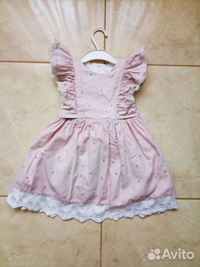 Платье летнее нарядное 92р