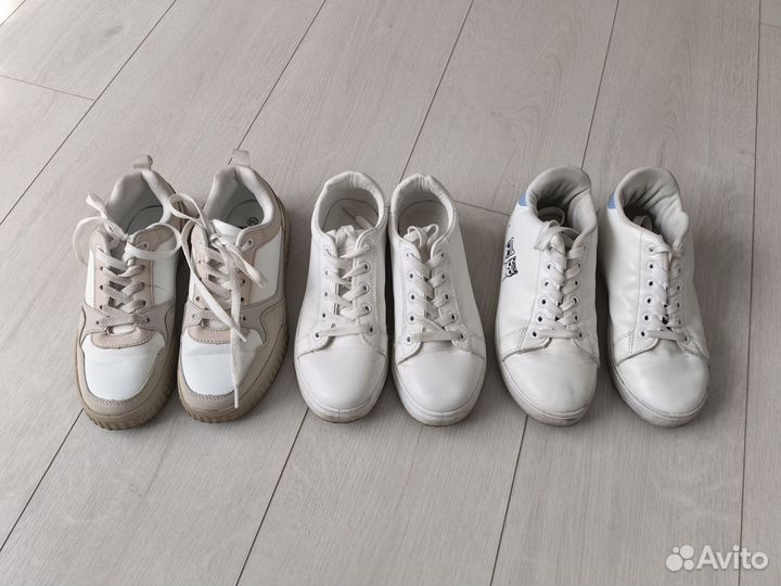 Кроссовки 36 экокожа. Пакет