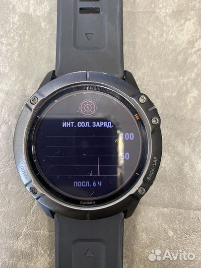 Часы garmin fenix 6x pro solar