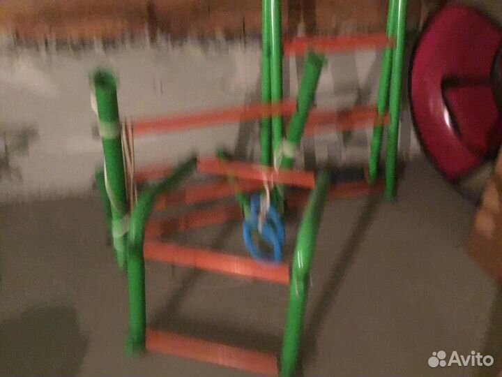 Шведская стенка с турником