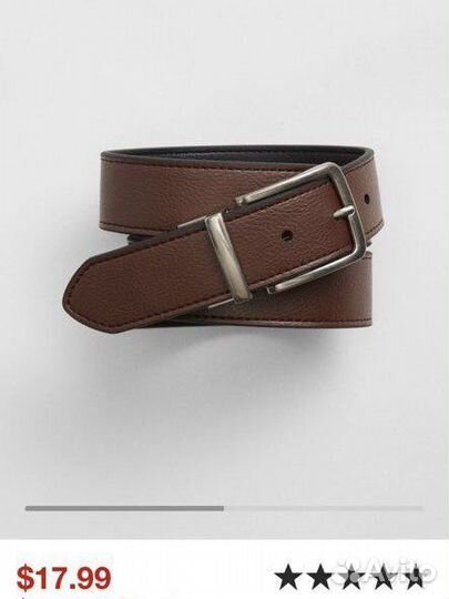 Ремень Gap 34w новый двусторонний