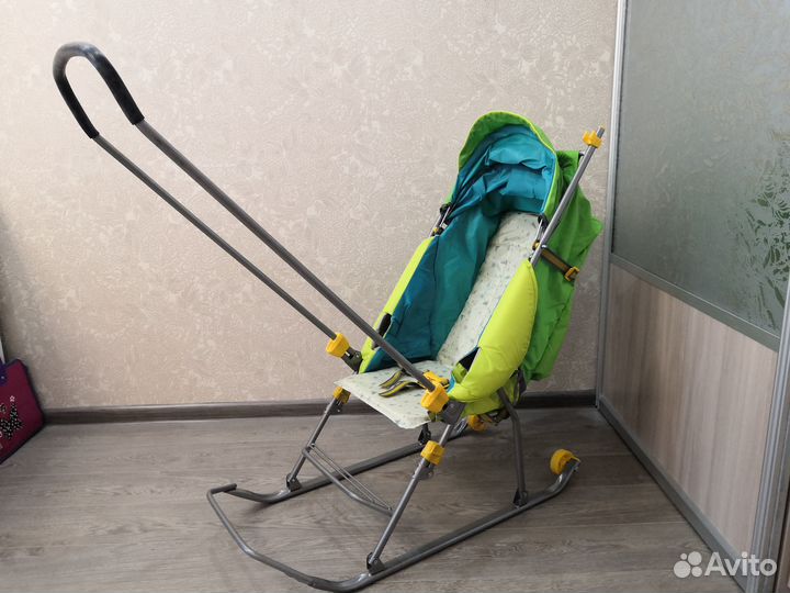 Санки коляска nika