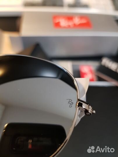 Зеркальные очки Ray-Ban Aviator 3025 W3277