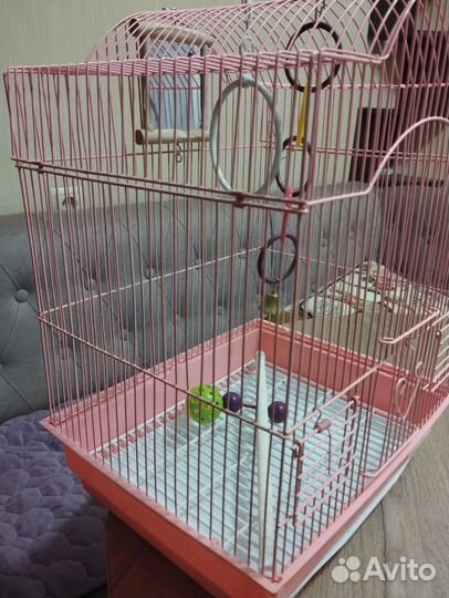 Клетка для попугая бу