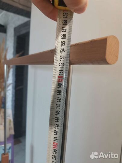 Вешалка напольная деревянная