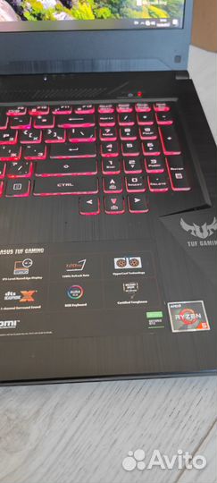 Игровой ноутбук. Asus TUF 17