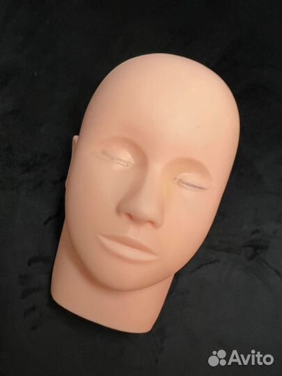 Голова манекен для наращивания ресниц