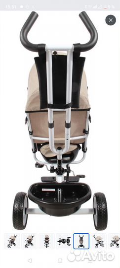 Велосипед 3-х колесный KariKids XG18819-9-T16YV20