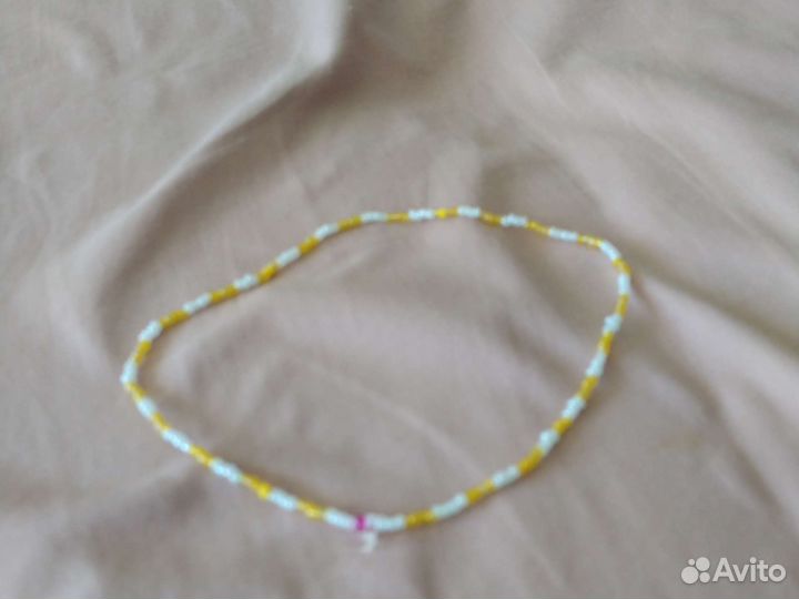 Чокер из бисера