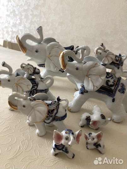 Слон фарфор