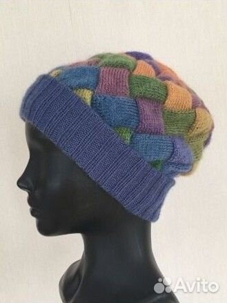 Шапка вязанная женская