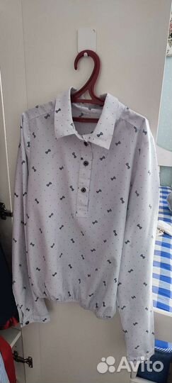 Рубашка на девочку 134