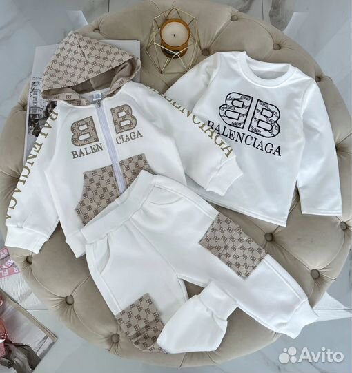 Костюм тройка для мальчика 90-160