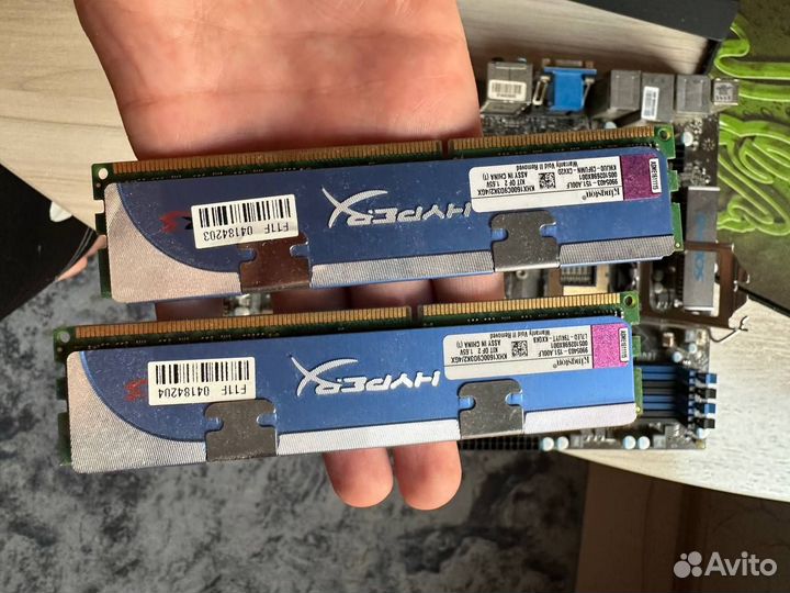 Материнская плата MSI H55-GD65 + ddr 3 + куллер