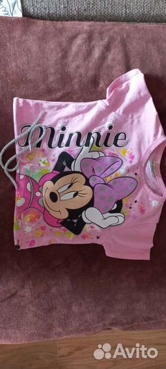 Костюм хлопковый:топ на шнуровке и лосины