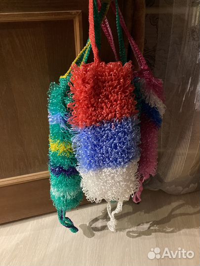 Мочалка ручной работы