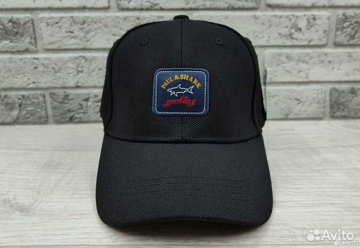 Кепка чёрная Paul Shark
