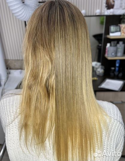 Кератин, ботокс, нанопластика, хол. восст., пилинг