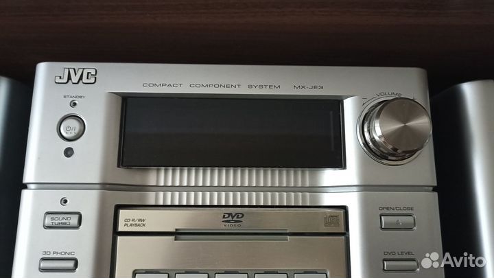 Музыкальный центр JVC MX-JE3 (2x80 160 Вт)