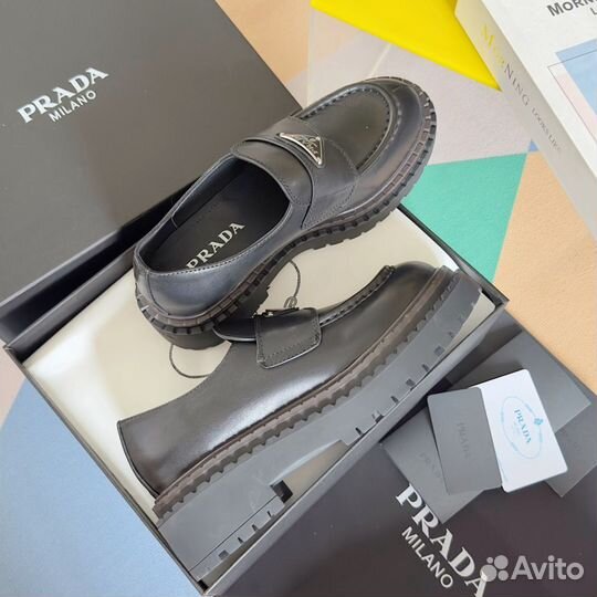 Лоферы prada премиум оптом
