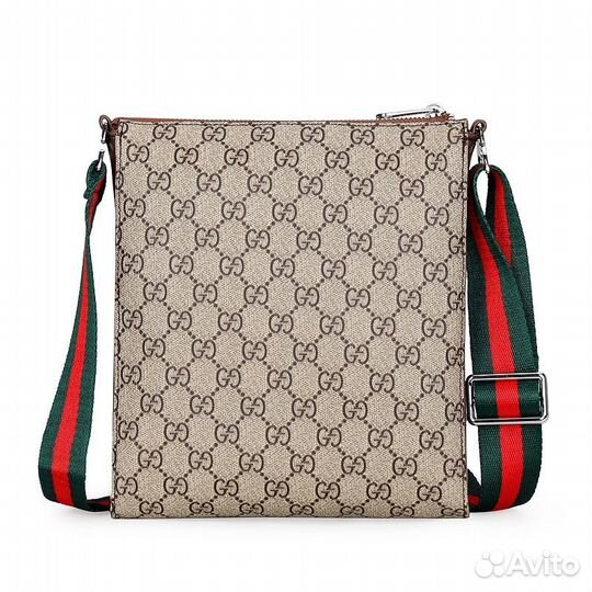 Сумка мужская Gucci через плечо Tiger Messenger