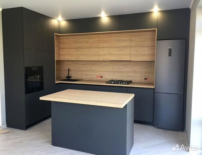 Современная кухня на заказ мдф фасады
