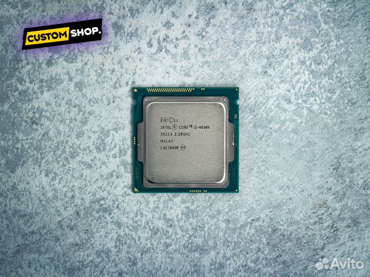Процессор Intel Core i5-4690K 3.5Ghz 4C/4T LGA 115
