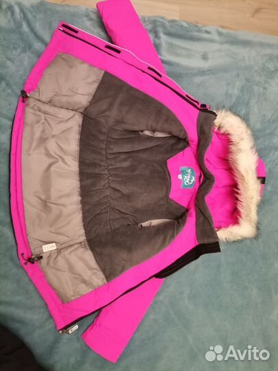 Зимний костюм для девочки 122