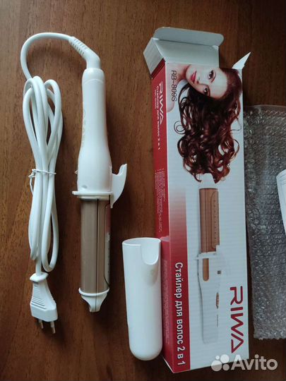 Выпрямитель для волос с плойкой 2 в 1 новый