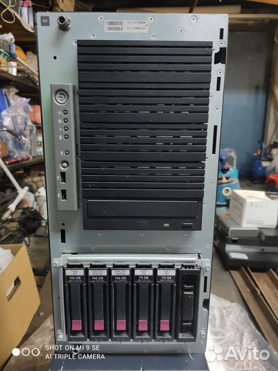 Сервер Hp Proliant ML370Gen5
