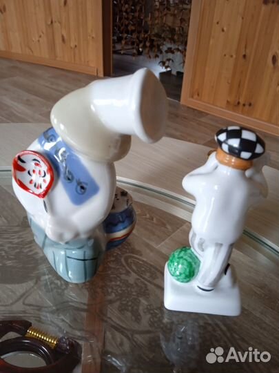 Фарфоровые статуэтки времен СССР с клеймом