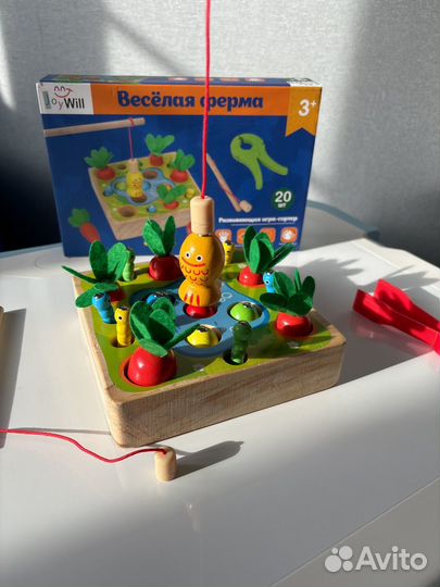 На доставке Игра магнитная рыбалка и морковки