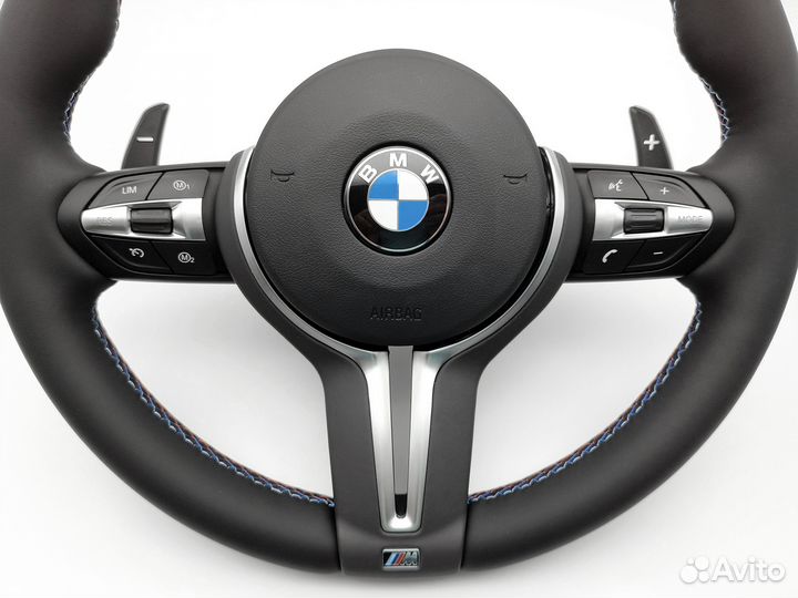 М Руль для BMW F10 F15 с оригинальной подушкой