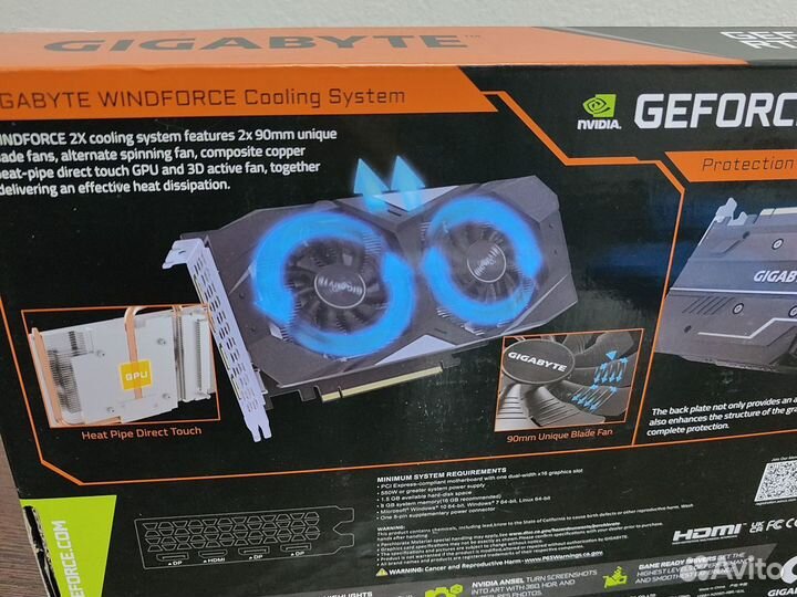 Видеокарта Gigabyte RTX 2060 12 GB