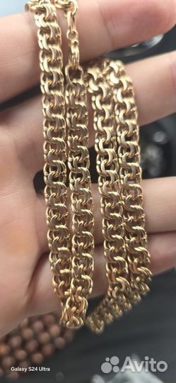 Золотая цепь 585, вес.42.47 гр