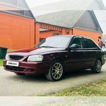 Hyundai Accent 1.5 MT, 2007, 227 000 км, с пробегом, цена 400 000 руб.