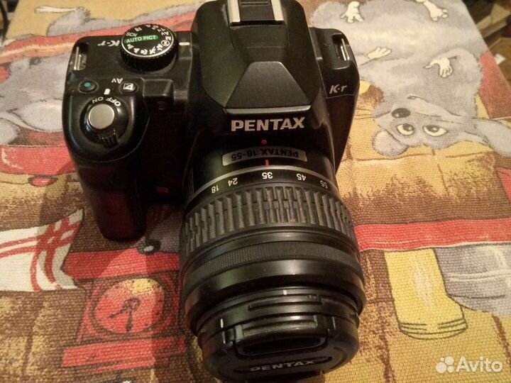 Зеркальный фотоаппарат pentax k-r 18-55