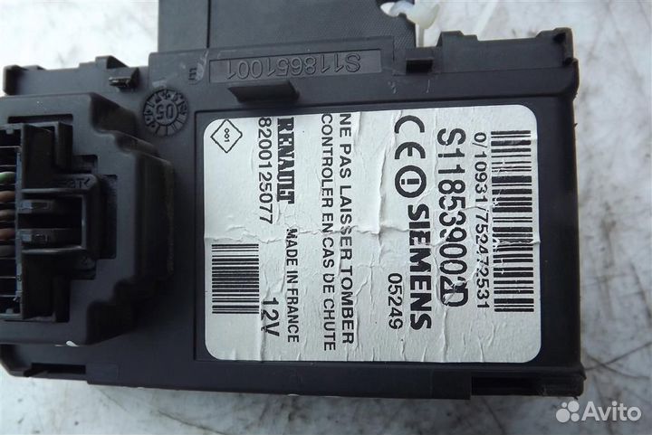 Замок зажигания Рено Сценик 2