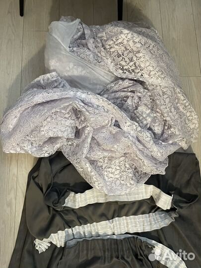 Комплект шторы и тюль