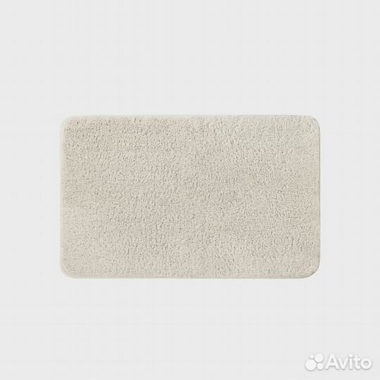 Коврик для ванной комнаты, 50x80, микрофибра, беж