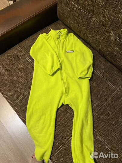 Флисовый комбинезон 98 поддева