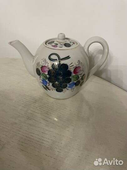 Винтажный чайник фарфор СССР