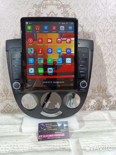Магнитола Chevrolet Lacetti android Tesla