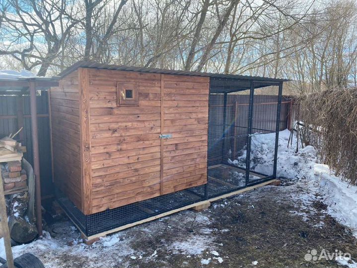 Курятник с установкой