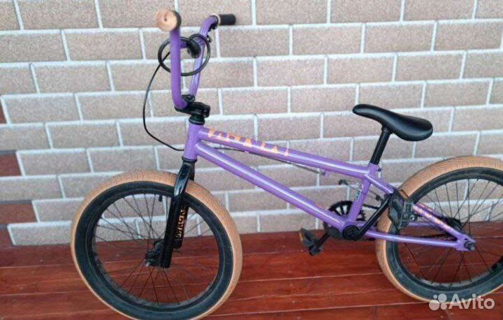 Bmx tt mack фиолетовый