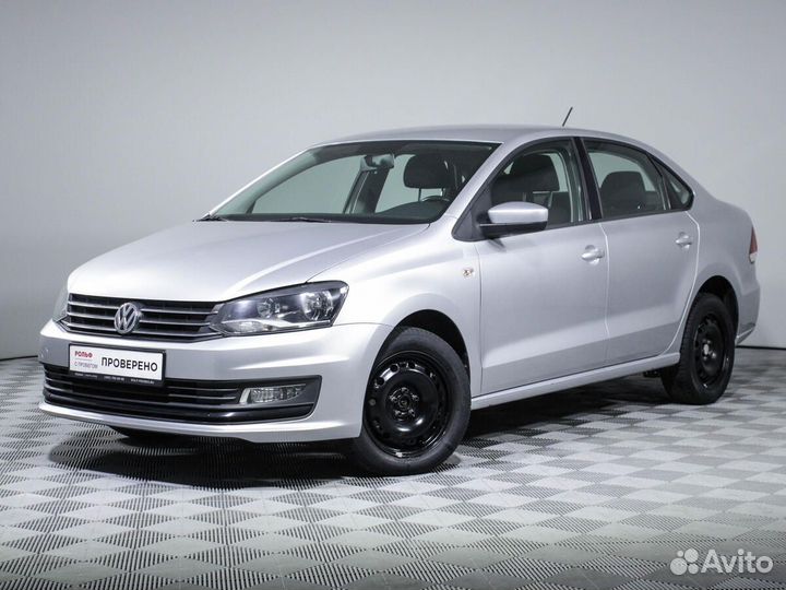 Volkswagen Polo 1.6 AT, 2018, 84 166 км
