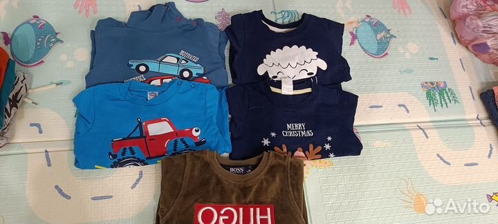 Детские вещи пакетом на мальчика на брони