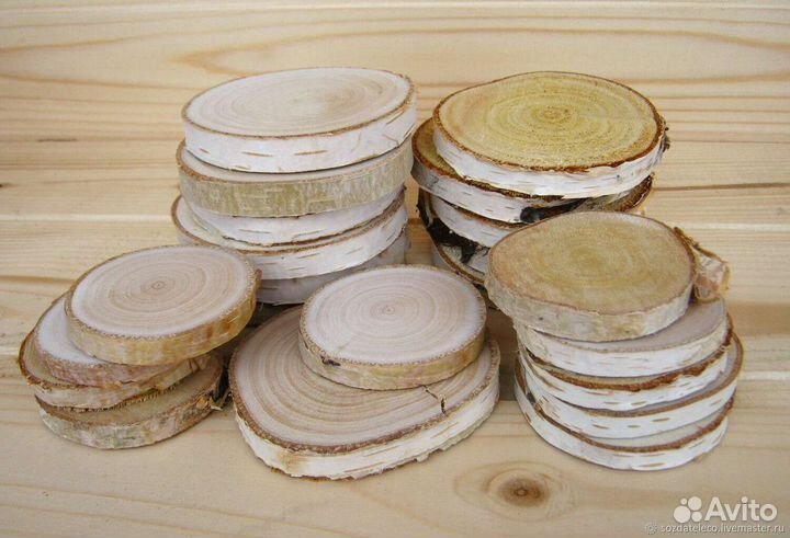 Спилы деревьев